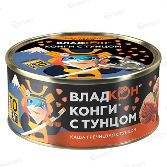 Каша гречневая с тунцом «Владкон», 325 г