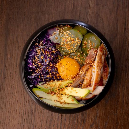 Донбури с имбионым цыпленком