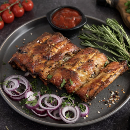 Шашлык из свиных ребрышек