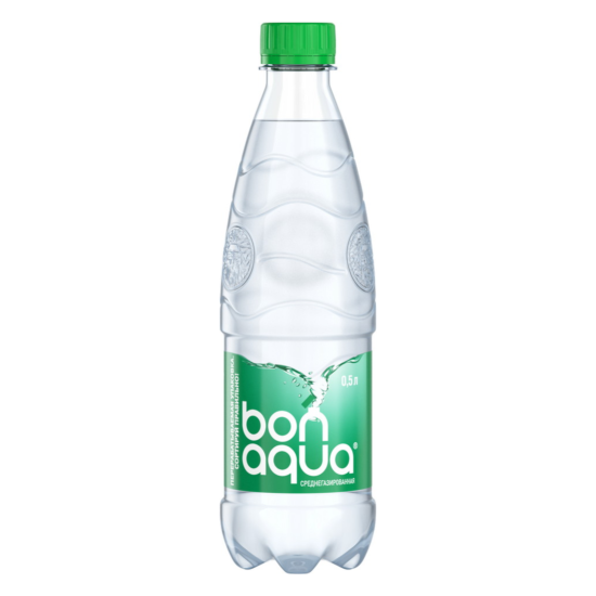 Напиток газированный BONAQUA средне газированная, 0.5 л