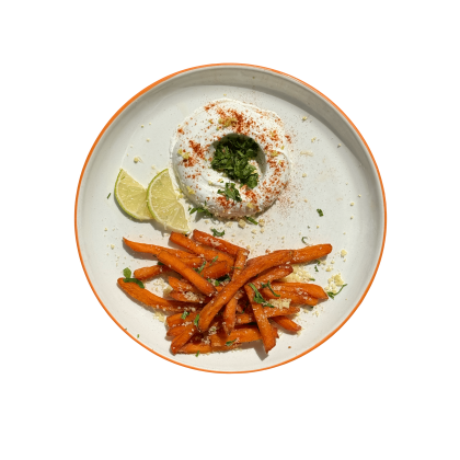 БАТАТ ФРИ С ЛАБАНЕ И ПАРМЕЗАНОМ