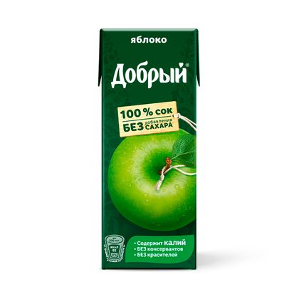 "Добрый" сок яблочный