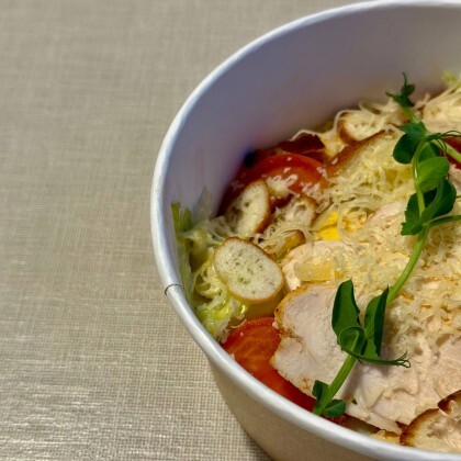 Цезарь с курицей