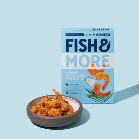 Креветка Fish&More Ваннамей В кокосовой панировке