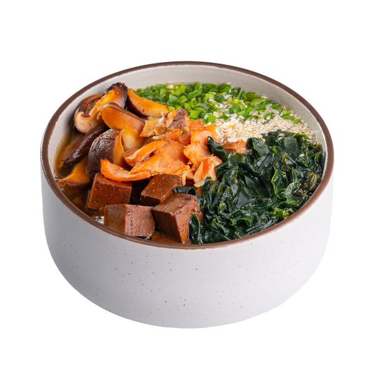 Мисо суп с лососем