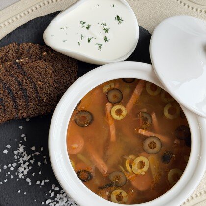 Солянка мясная