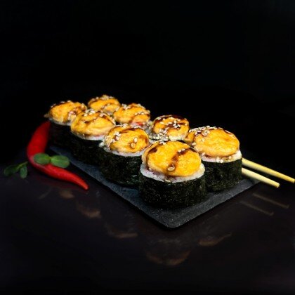 Запечённый с лососем 8 шт.