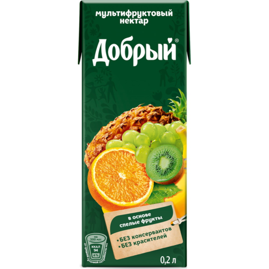 Нектар «Доб­рый» Муль­ти­фрук­то­вый