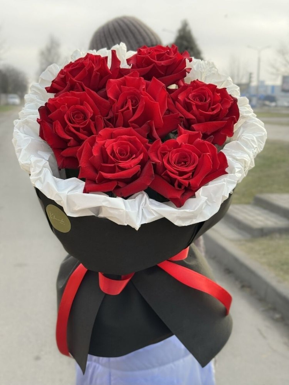 Букет «Моно Любовь»