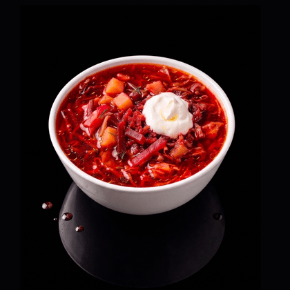 Борщ с мясом