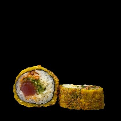 Ролл Темпура с тунцом и кимчи