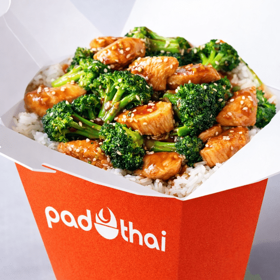 Чикен терияки на рисе