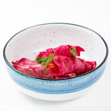 Пелюстка фаршированная свеклой, морковью и чесноком