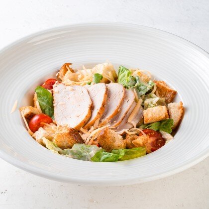 Цезарь с курицей