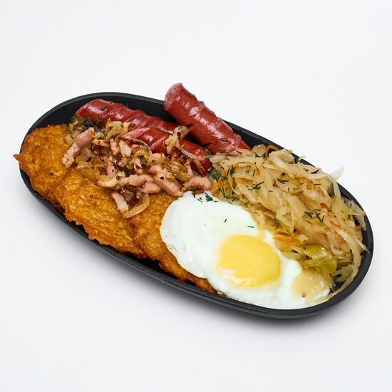 Сковородка с драниками