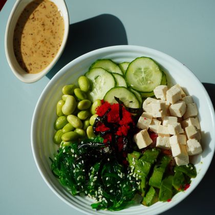 Поке вегетарианский