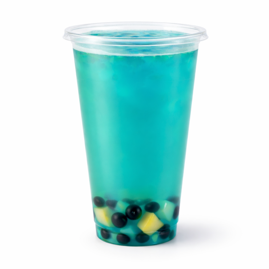 Бабл-ти юдзу-кюрасао