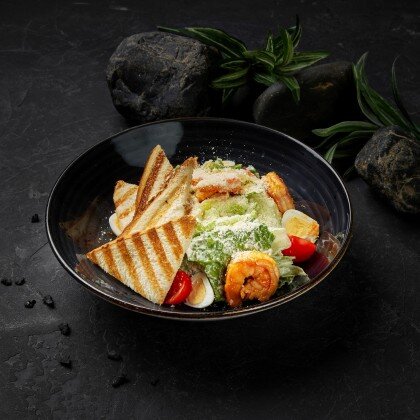 Цезарь с креветками