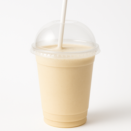 Карамельный молочный коктейль