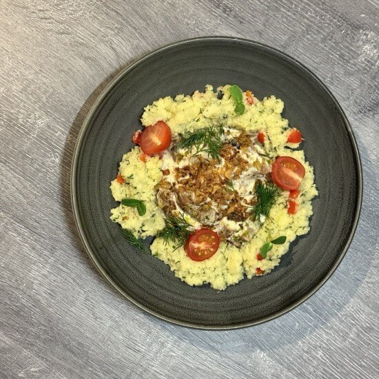 Томленая баранина с кускусом