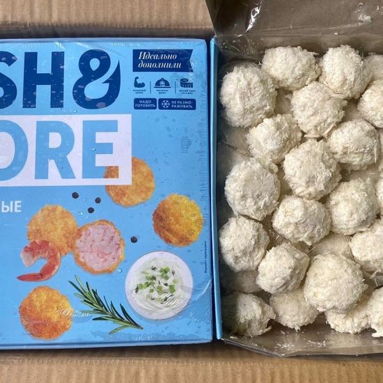 Креветочные шарики в панировке