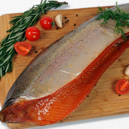 Форель холодного копчения