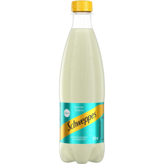 Напиток газированный «Schweppes» биттер лемон, 0.5 л