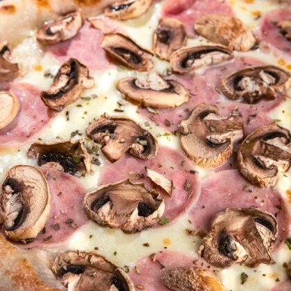 Ветчина и грибы