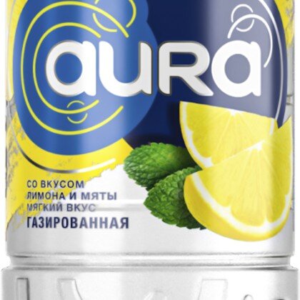 Вода АУРА (лимон) 1л