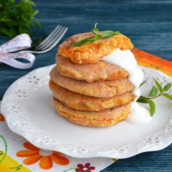 Сырники с морковью