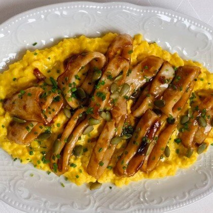 Ризотто с кальмаром