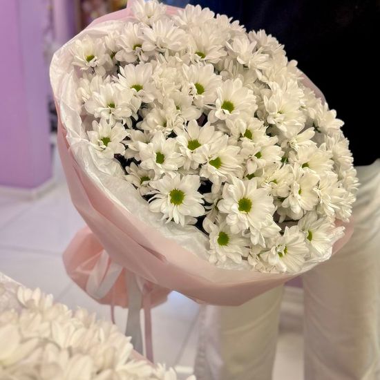 Букет 9 хризантем