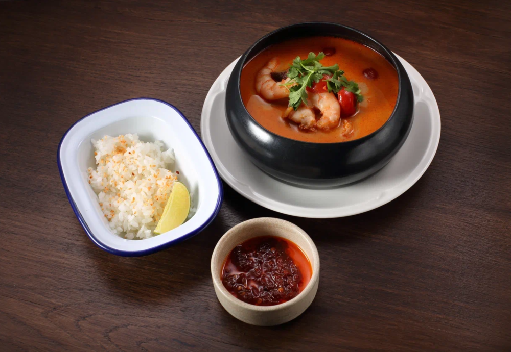 Том Ям с креветками