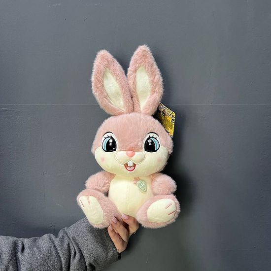 Зайка плюшевый