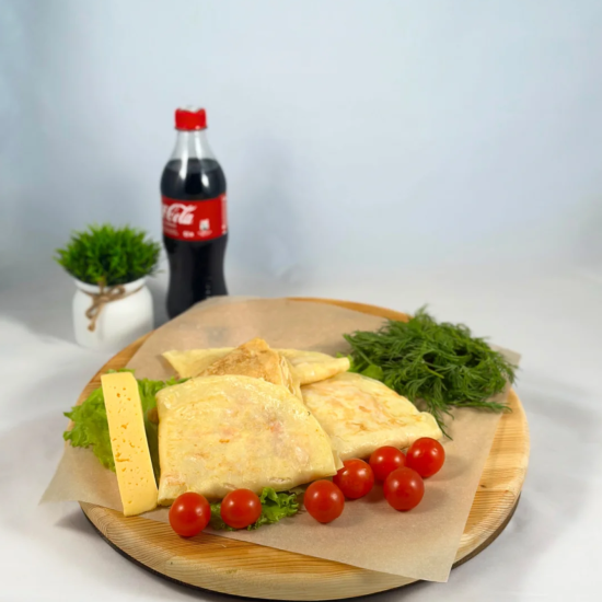 Блинчик с ветчиной и сыром