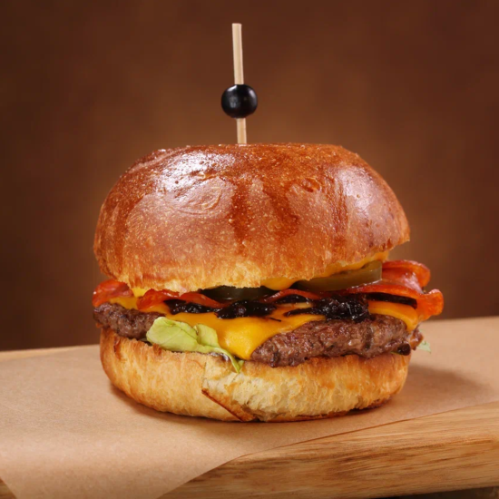 Огненный бургер