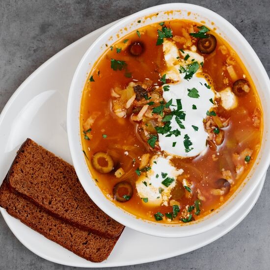 Солянка мясная