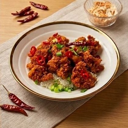 Острый чипаб и кимчи