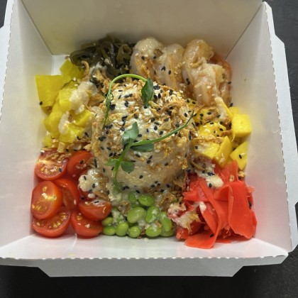 Поке с креветкой