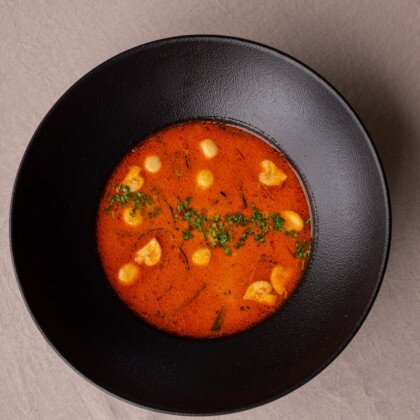 Том Ям с креветками