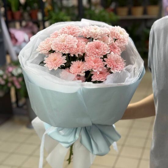 Букет из хризантем