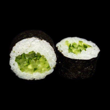 Мини ролл с огурцом