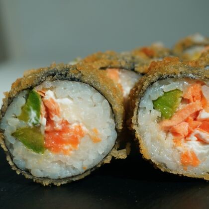 Темпура с лососем