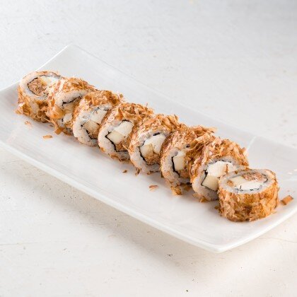 Бонито с лососем терияки