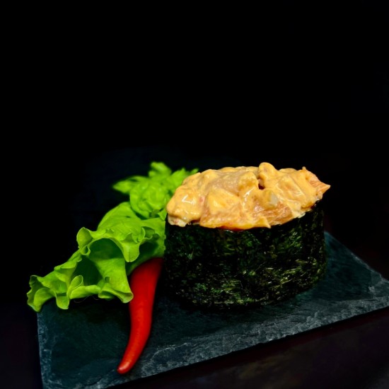 Гункан гриль лосось 1 шт.