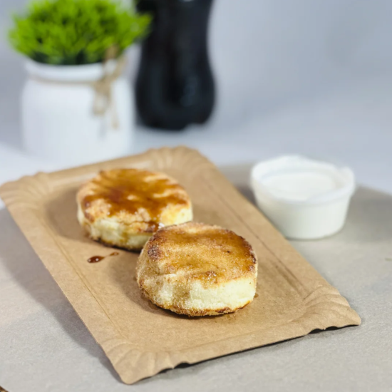 Сырники с кленовым сиропом