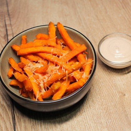 Батат с сыром Пармезан