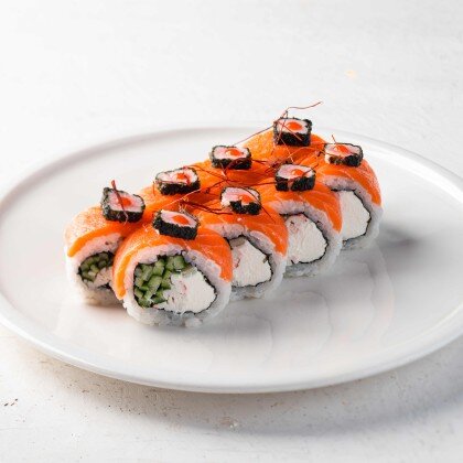 Ролл с нежным крабом