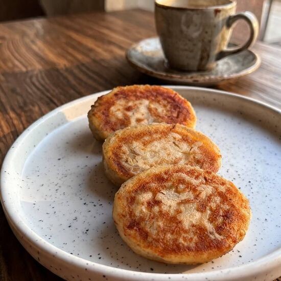 Сырники с пармезаном и зеленью