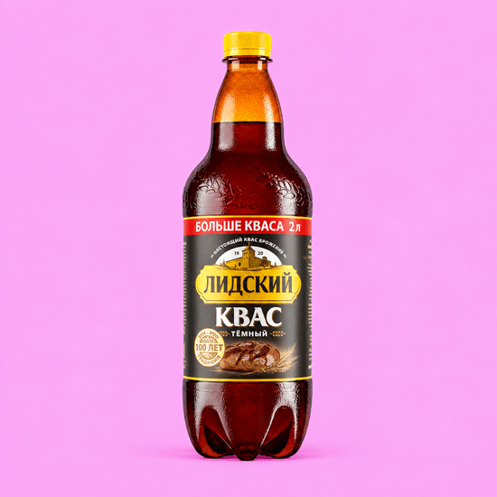 Квас Лидский Темный 2,0 л